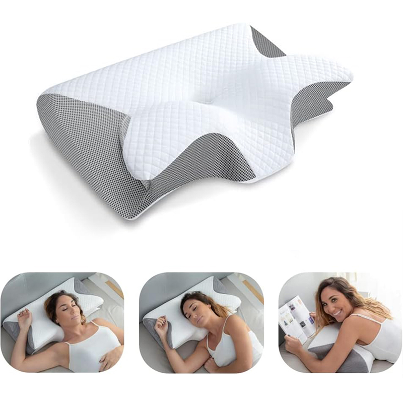 หมอนรองคอเมมโมรี่โฟมแบบใหม่ 2  - Anti Snore Contour Pillow บทวิจารณ์และราคา
