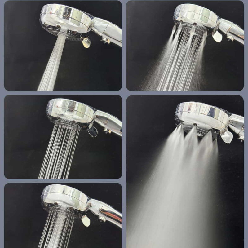 หัวฝักบัวเพิ่มความงามด้วยเทคโน - High Pressure Shower Head Handheld บทวิจารณ์และราคา