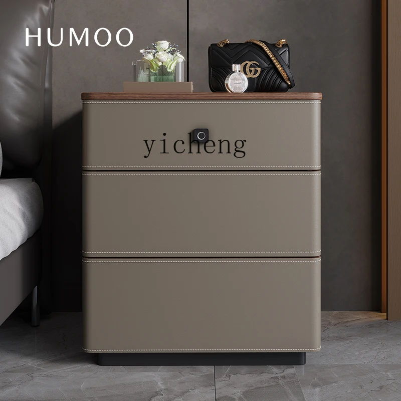 ตู้เซฟข้างเตียงหนังแท้ X5-14 พ - Storage & Organization บทวิจารณ์และราคา