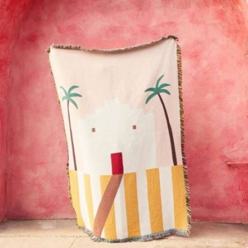สิ่งทอเมือง Ins บ้านริมทะเลขนา - Boho Throw Blanket Fringe บทวิจารณ์และราคา