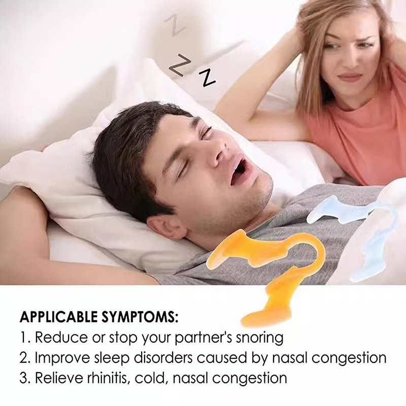 ที่หนีบจมูกซิลิโคน 2 ชิ้น ช่วย - Anti Snore Contour Pillow บทวิจารณ์และราคา