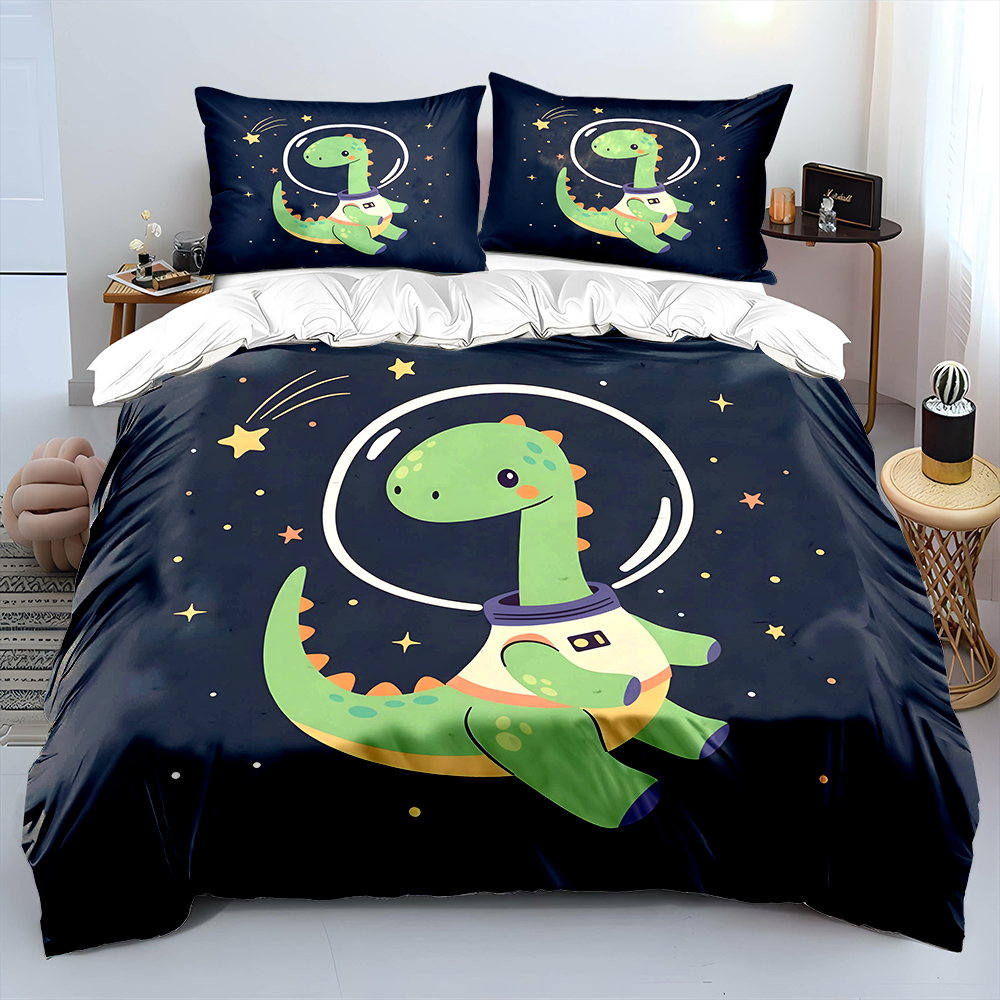 ชุดผ้าปูที่นอนลายไดโนเสาร์อวกา - Duvet Cover Sets With Zipper บทวิจารณ์และราคา