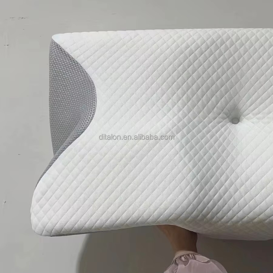 หมอนรองคอเมมโมรี่โฟม ออกแบบตาม - Memory Foam Orthopedic Pillow Neck Pain บทวิจารณ์และราคา